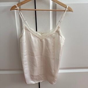 Abercrombie & Fitch Lace Trim Double Strap Cami
